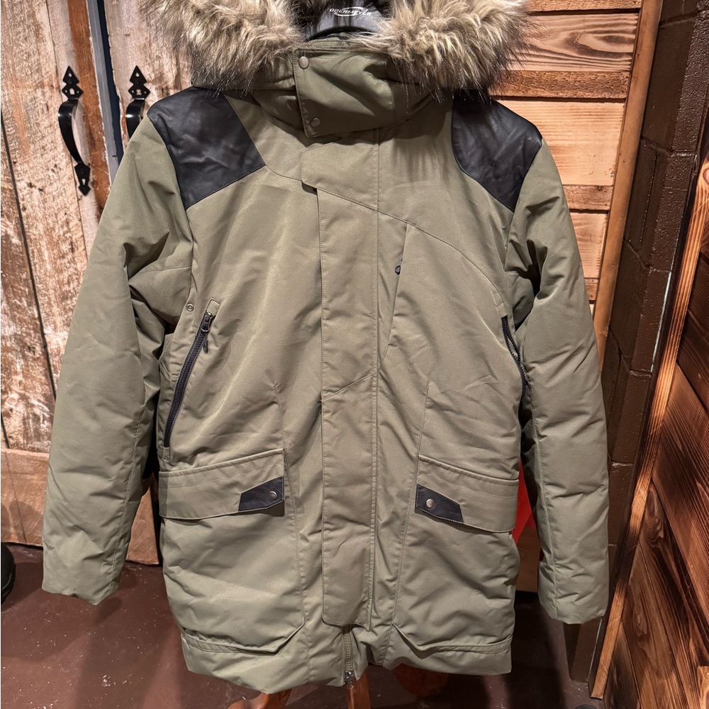 Spyder Deck Jacket w/Faux Fur Hood- Men’s